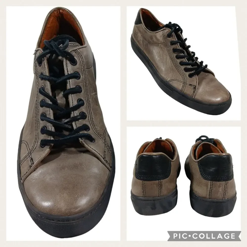 FRYE Walker Low Lace Lifestyle Sneakers $298  size 10M.   S2499